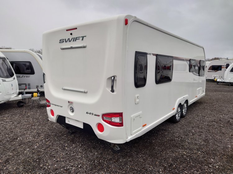 Swift Conqueror Island Bed Yorkshire Coast Caravans